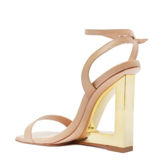 SCHUTZ FILIPA SANDAL -TRUE BEIGE SIZE 6 - Picture 2 of 10